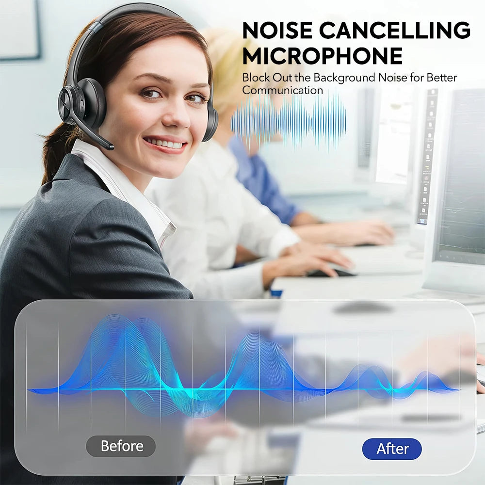 Mpow HC9 Bluetooth Call Center Headset
