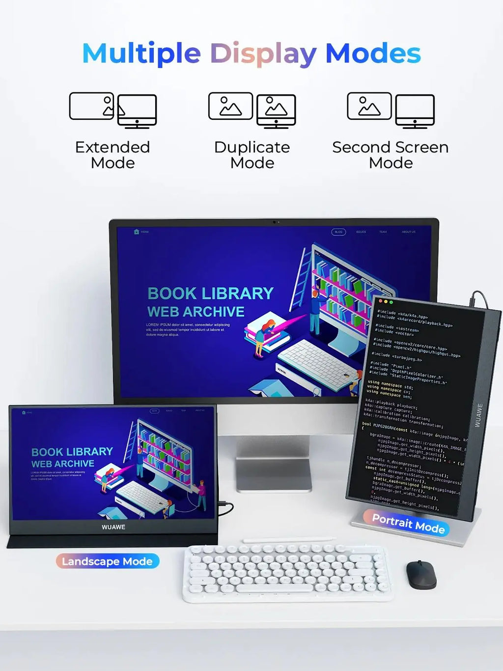 UUAWE 15.6 Inch Portable Monitor