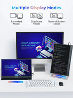 UUAWE 15.6 Inch Portable Monitor