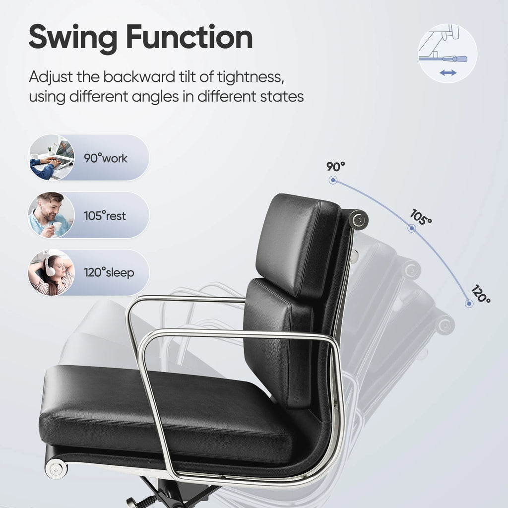 Classic Leather Executive Office Chair