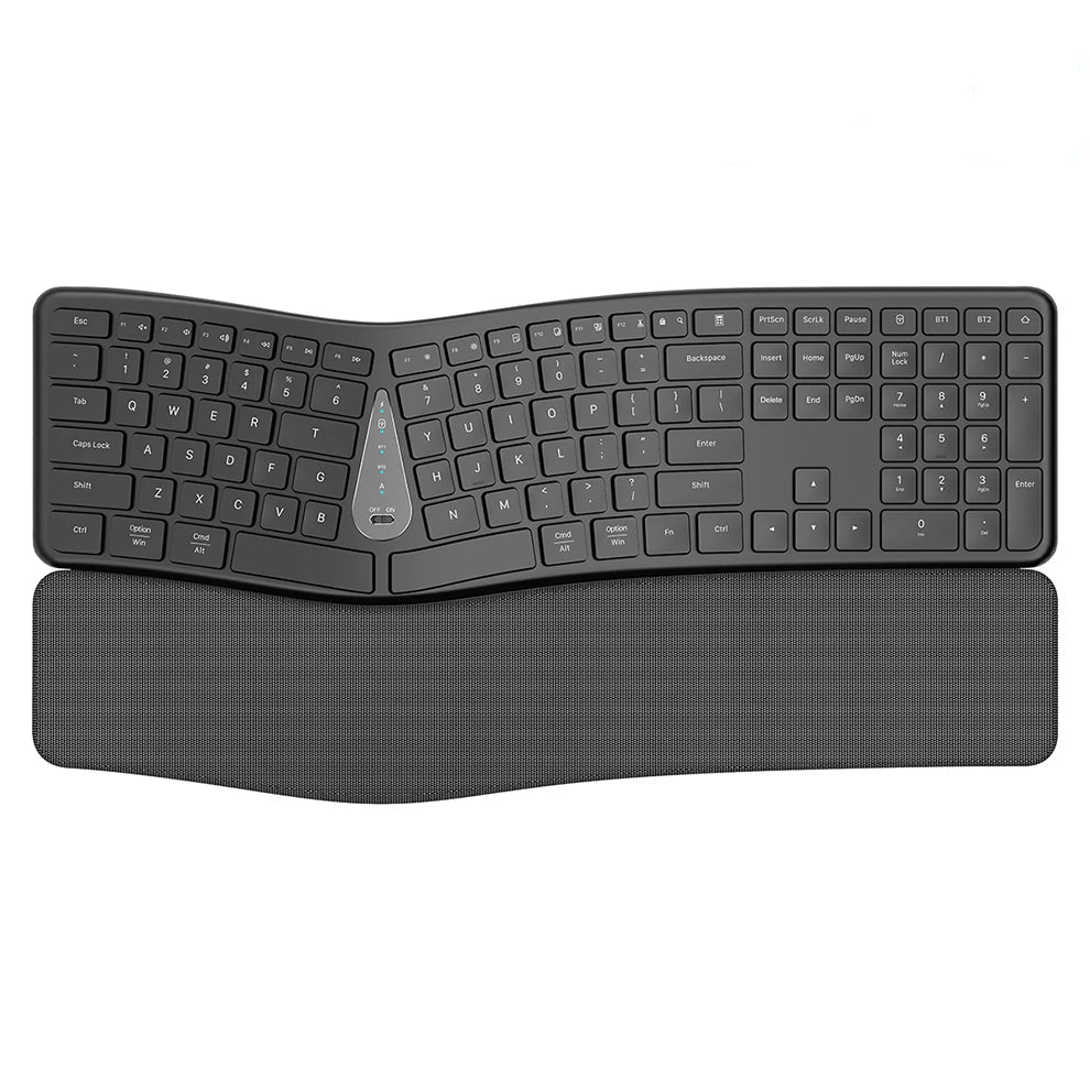 Ergonomic Wireless Bluetooth Keyboard