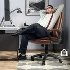 Ergonomic PU Leather Office Chair