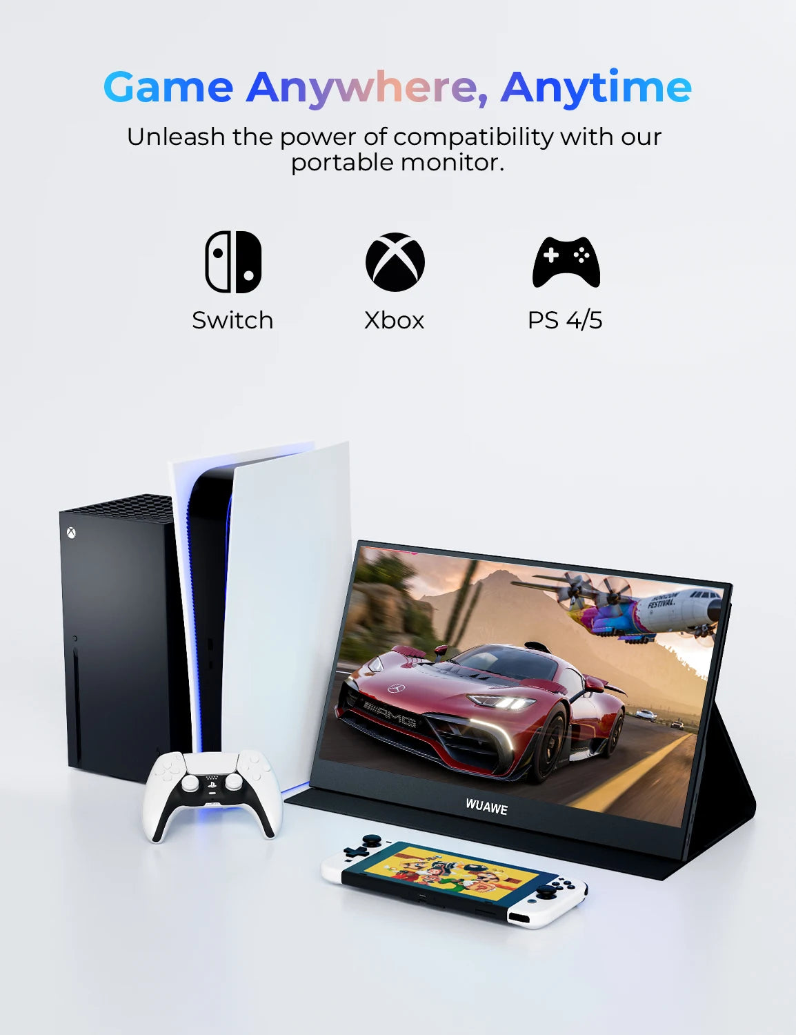 UUAWE 15.6 Inch Portable Monitor
