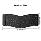JOMAA Split Ergonomic Foldable Keyboard