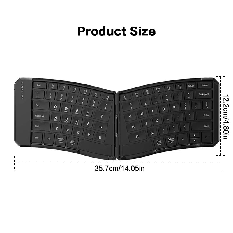 JOMAA Split Ergonomic Foldable Keyboard