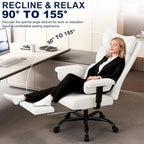 Ergonomic High Back Office Chair with Footrest